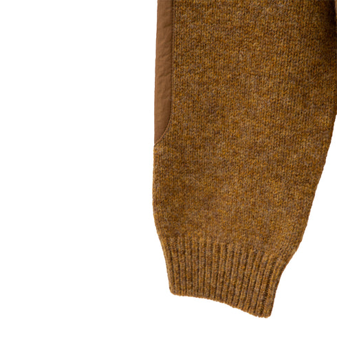 And Wander Shetland Wool Cardigan Camel 5742284361 Degli Uberti